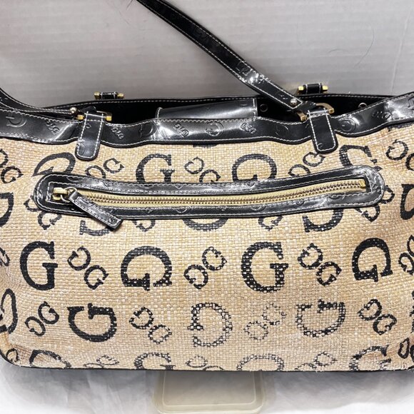 Vintage Guess Large Tote or Shoulder Bag Early 2000's - Great Condition - Picture 4 of 7